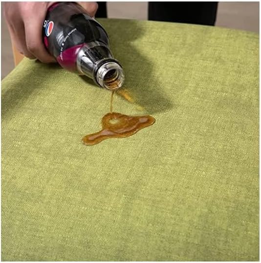 Miniatura 4 de CLATINA Silla decorativa Mid-Century con respaldo acolchado, reposabrazos y patas de madera maciza, silla de salón de piel sintética para