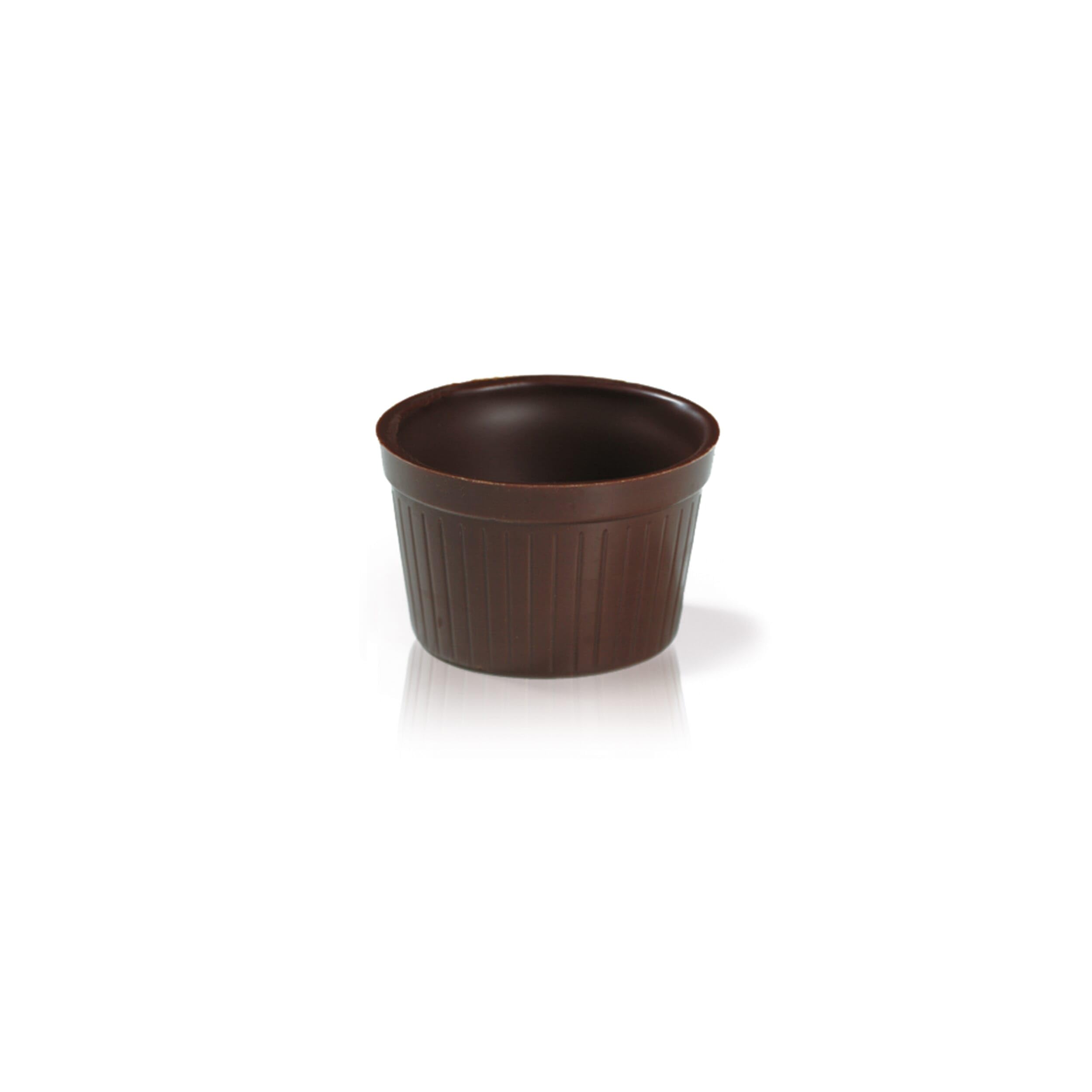 Dobla Taza de chocolate negro, delicia decadente para el arte de la confitería - 294 piezas