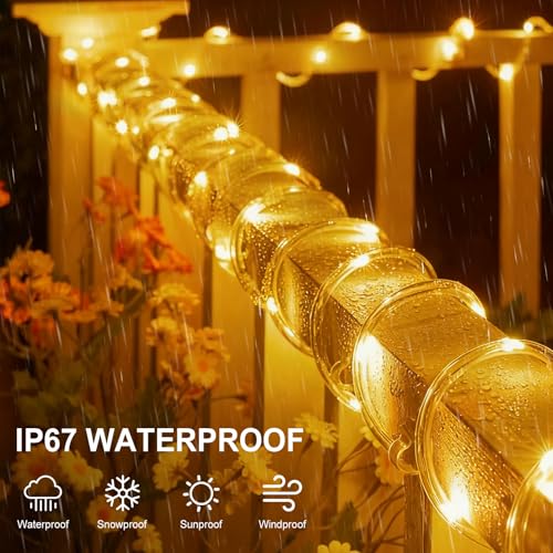 Guirlande lumineuse LED extérieure étanche IP65 avec télécommande 30m - 6