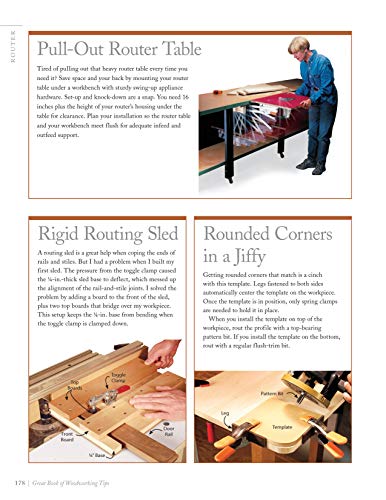 Great Book of Woodworking Tips: Over 650 Ingenious Workshop Tips, Techniques, and Secrets from the Experts at American Woodworker (Fox Chapel Publishing) Shop-Tested and Photo-Illustrated - Image 14