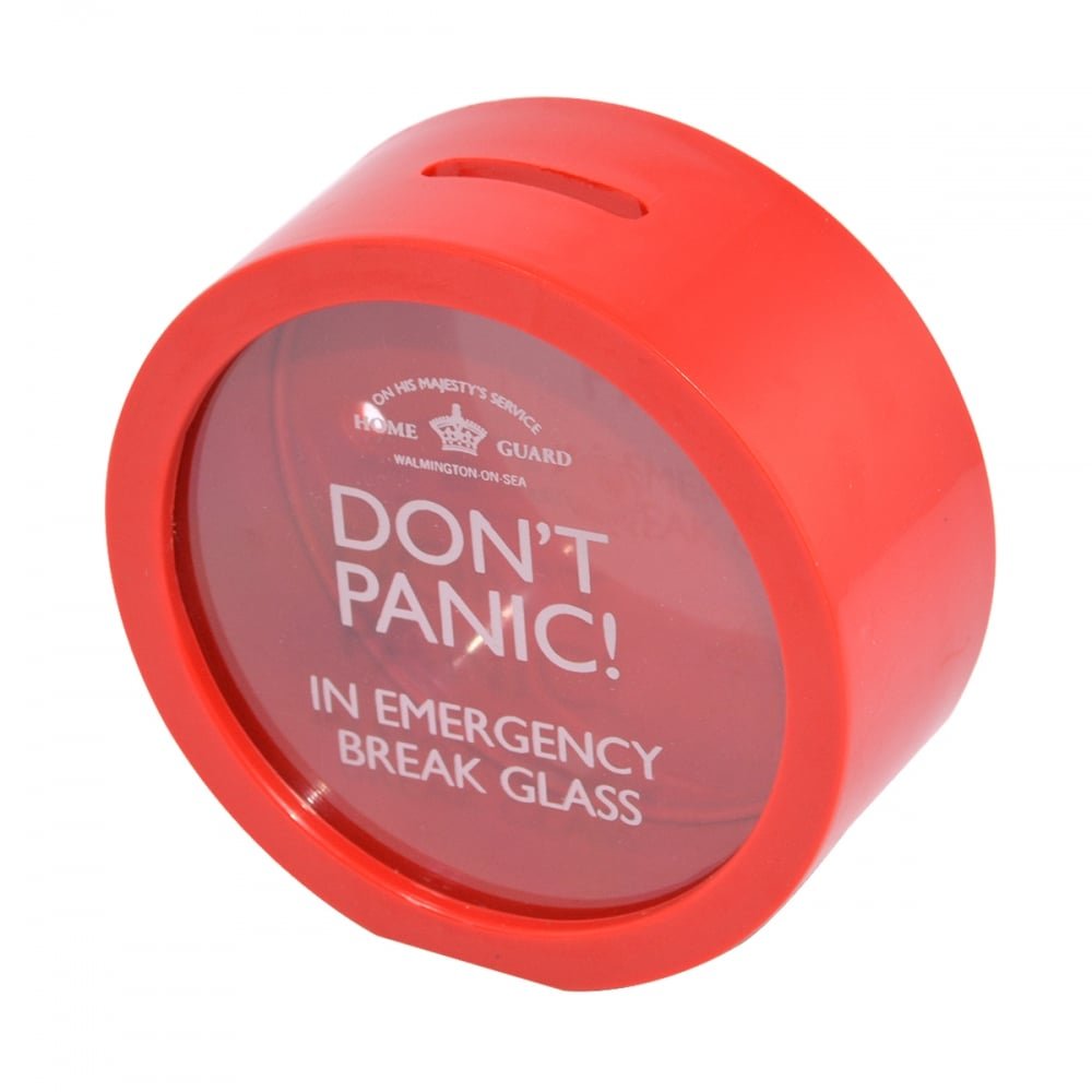 Red Dad's Army Emergency Money Bank