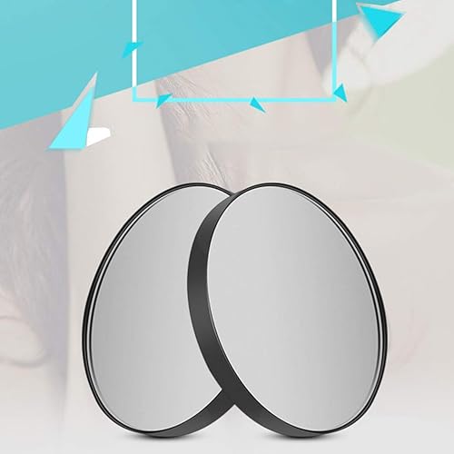Miniatura 9 de Espejo de tocador de baño, espejo de aumento, 10 espejos de maquillaje con 2 ventosas, espejo cosmético redondo para herramienta de maquillaje de
