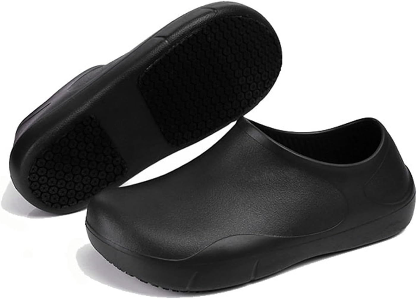 EVA防水滑り止め耐油レストランキッチン作業靴男性用、 軽量レストラン病院衝撃吸収作業靴、 ヘルスケアキッチンサービスガーデンに最適