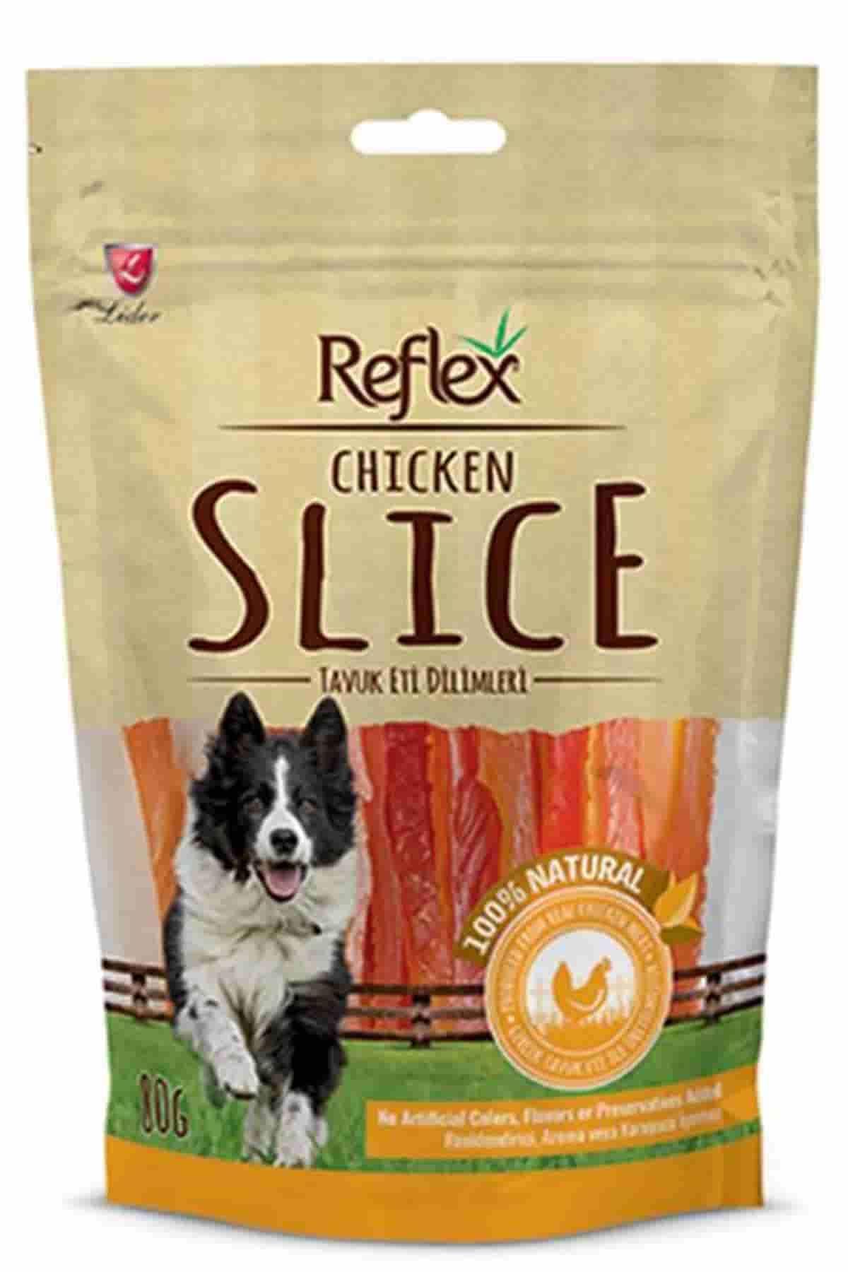Reflex Yumusak Tavuk Dilimi Köpek Ödül Mamasi 80 G