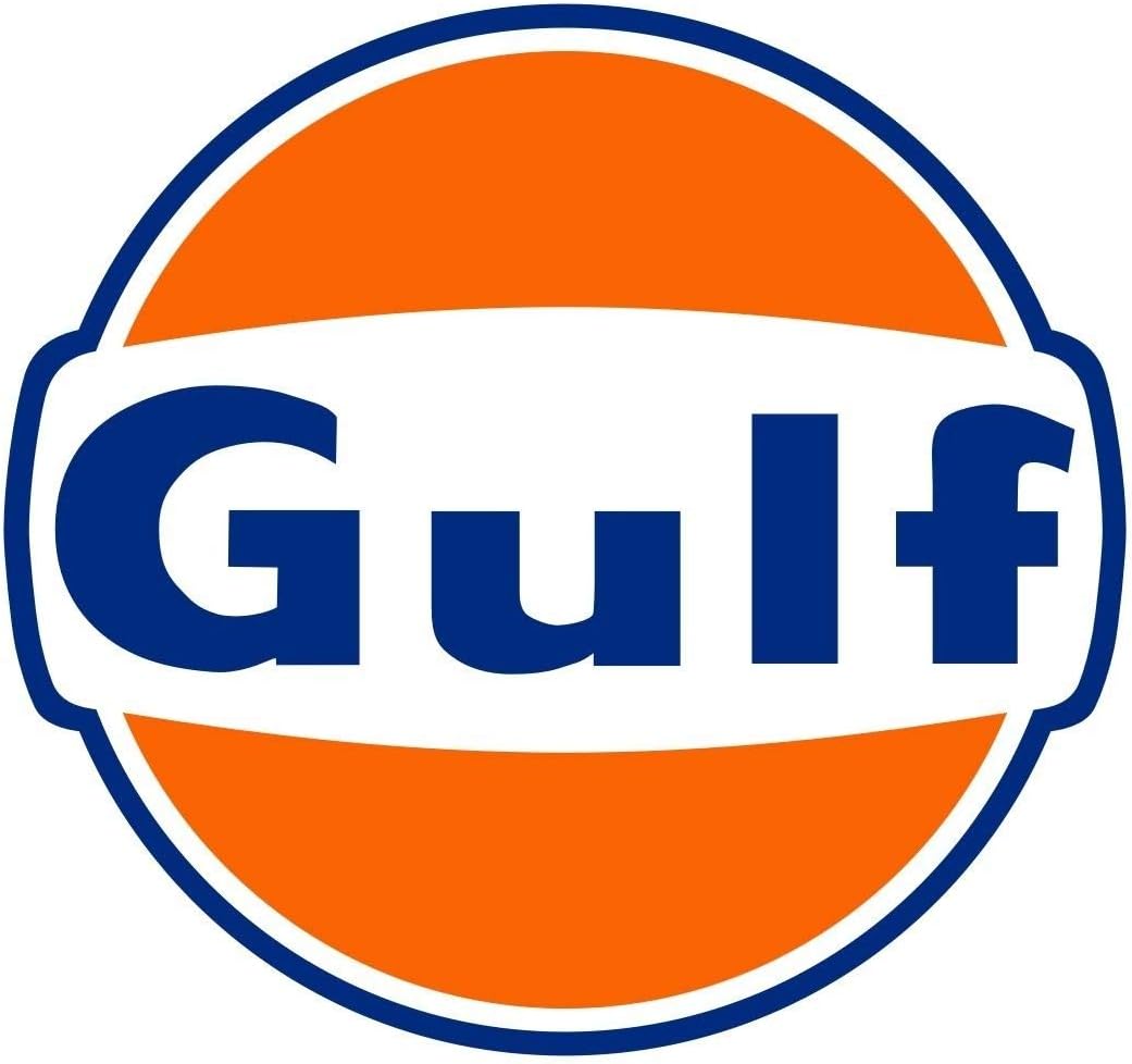 Buy GULF Gasoline Oil Racing F1 Motorbike Motorsport Rally Nascar Decals Stickers In Mexico DF - Foto 4
