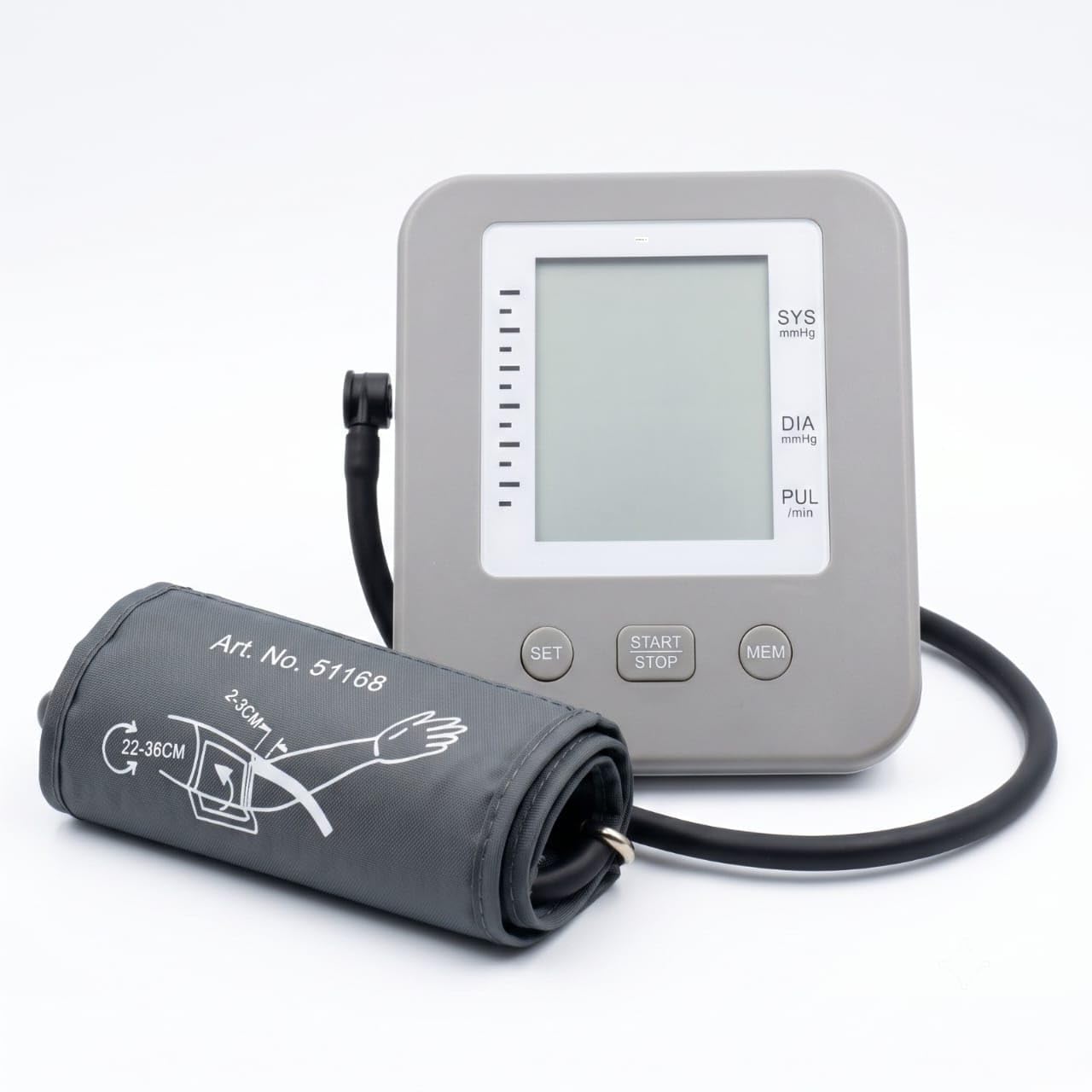 Automatic Digital Blood Pressure Monitor for the Upper Arm.Automatic Digital Blood Pressure Monitor for Upper Arm, Large LCD Display, Voice Talking Function, Adjustable Cuff 22-32cm, Home Use-image-21