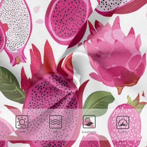 Wusikd Dragon Fruit Girls' Underwear Cotton Girls Briefs Soft Toddler Underwear 2T3