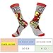 PoiLee Mens Funny Socks 5 Pack Fun Crazy Cool Character Patterned Dress Socks Size 9-12