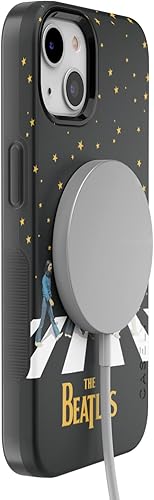 Miniatura 3 de Casely Funda diseñada para iPhone 13, Beatles, paseo nocturno, imagen dual de Abbey Road, funda atrevida compatible con MagSafe