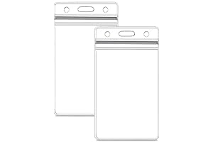 Vertical Badge Holder with Lanyard - Superior Protection for Your Credentials