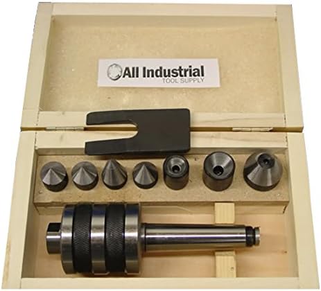 MT2 Live Center Set Morse Taper 2MT Triple Bearing Lathe Medium Duty CNC