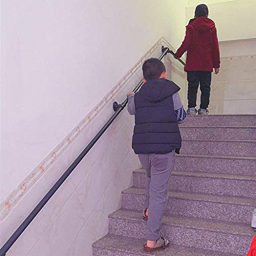 Rampe d'escalier main courante en fer forgé anti-chute pour vieil homme