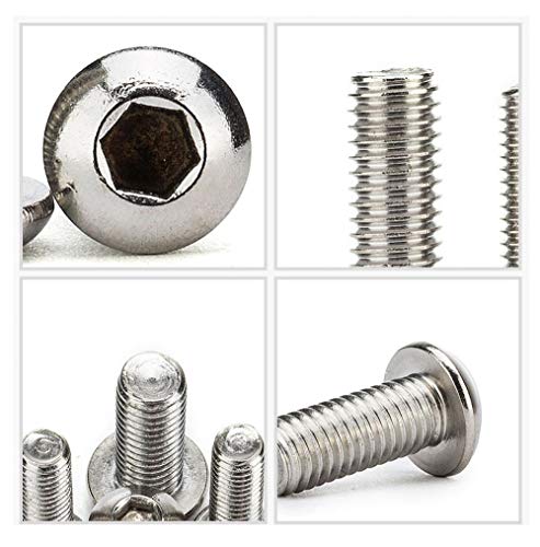 Vite a testa tonda in acciaio inox 304 vite a