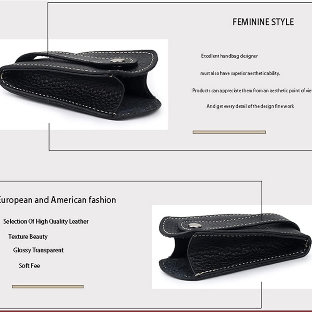 Leather Key Holder Car Storage Bag Case