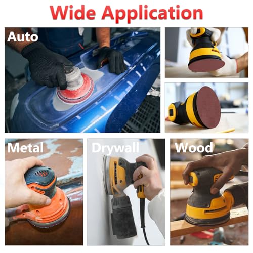 Image of 50 Pcs 6 Inch Mesh Sanding Disc for Random Orbital Sander 240 Grit | Hook and Loop, Anti-Clogging, Dust Free Round Sandpaper for Between-Coats Sanding, Fine Wood and Clear Coat Preparation