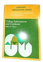 College information and guidance B0006C4774 Book Cover