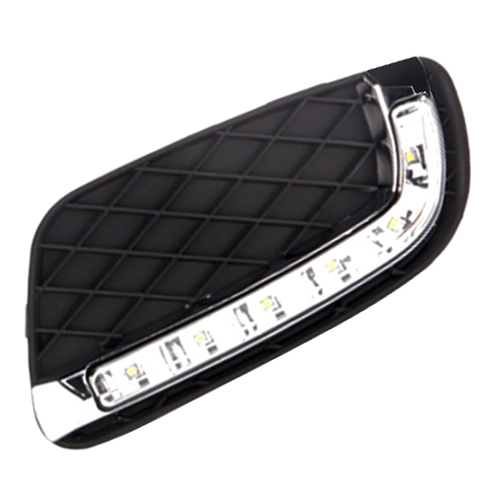 KIT Luci Diurne DRL Led Cob Faretto Auto 17cm DAYTIME BLU 12V 6W Fendinebbia - Foto 2