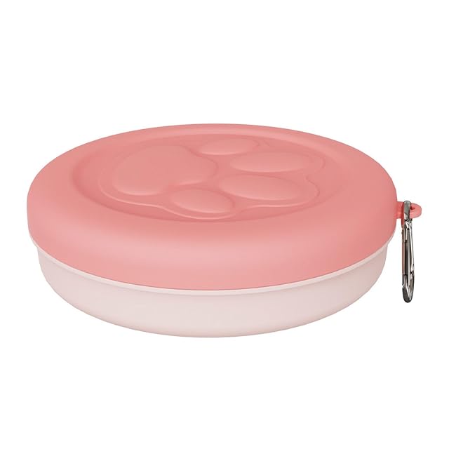 Cuencos de viaje para mascotas pequeñas, cuenco portátil de comida para perros, taza de agua