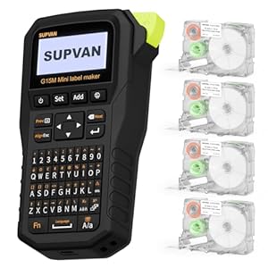 Supvan G15M Mini Thermotransfer-Etikettiergerät Set