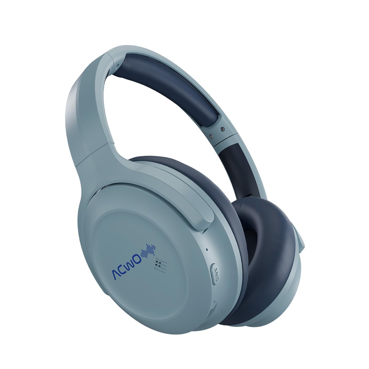 ACwO Twister 717 | Hybrid ANC up to 38dB | X- Fidelity Acoustics | Bass BooMX™ 40mm Drivers | Dual EQ Modes: Gaming & Cinematic | Up to 55 Hours Music Playtime (ANC Off) – Steel Blue ACwO Twister 717 | Hybrid ANC up to 38dB | X- Fidelity Acoustics | Bass BooMX™ 40mm Drivers | Dual EQ Modes: Gaming & Cinematic | Up to 55 Hours Music Playtime (ANC Off) – Steel Blue