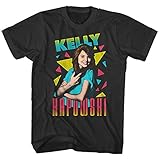 Saved by The Bell 80s Comedy Sitcom Kelly Kapowski Drawing Adult T-Shirt Tee