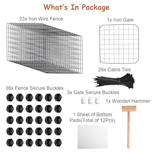 Diy small animal pet playpen with door indoor outdoor portable metal wire yard fence expanded enclosures kennel guinea pig cage for small rabbit hamster puppy dog kitten14×14 inch24 panels   cucciolini doodles