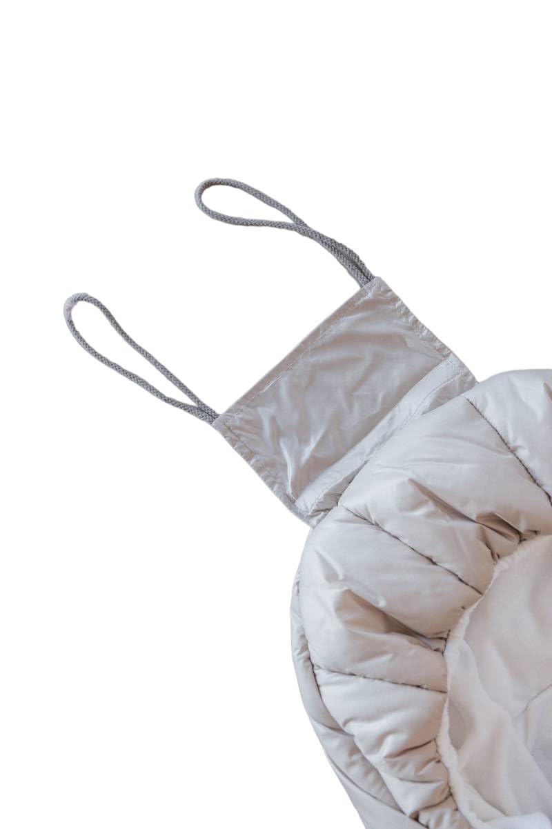 BAMBOOM Iglo Combi Sacco Invernale per passeggino Ovetto e Carrozzina Light Sand