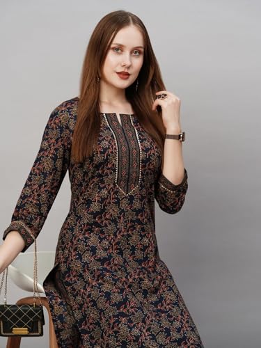 Image of Wedani Cotton Digital Printed Kurta Set for Women