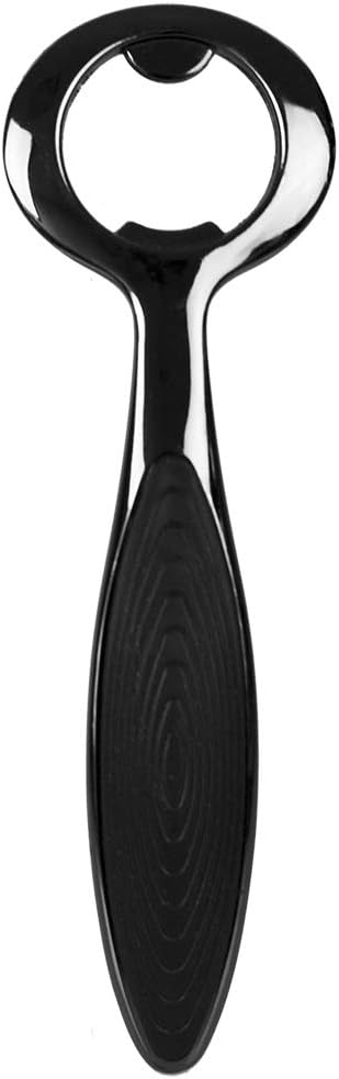 HomeBasics Wine Opener – Premium Zinc Plated Steel Wing Corkscrew – Black Onyx