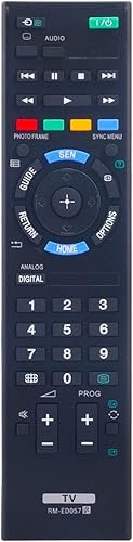 Allimity RM-ED057 RMED057 - Control remoto de repuesto compatible con Sony Bravia LCD LED TV KDL-60R520A KDL60R520A Allimity RM-ED057 RMED057 - Control remoto de repuesto compatible con Sony Bravia LCD LED TV KDL-60R520A KDL60R520A