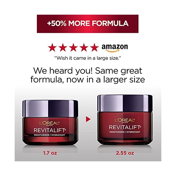 LOreal-Paris-Skincare-Revitalift-Triple-Power-Anti-Aging-Face-Moisturizer-with-Pro-Retinol-Hyaluronic-Acid-Vitamin-C-to-reduce-wrinkles-firm-and-brighten-skin-17-Oz L'Oreal Paris Revitalift Triple Power Anti-Aging Face Moisturizer, Pro Retinol, Hyaluronic Acid & Vitamin C to Reduce Wrinkles, Firm & Brighten Skin, 1.7 Oz