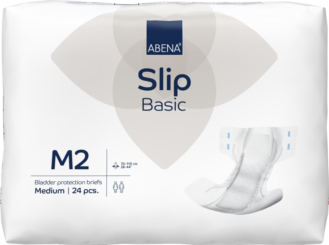 Abena Slip Basic M2 Medium (2300Ml) 24 Pack