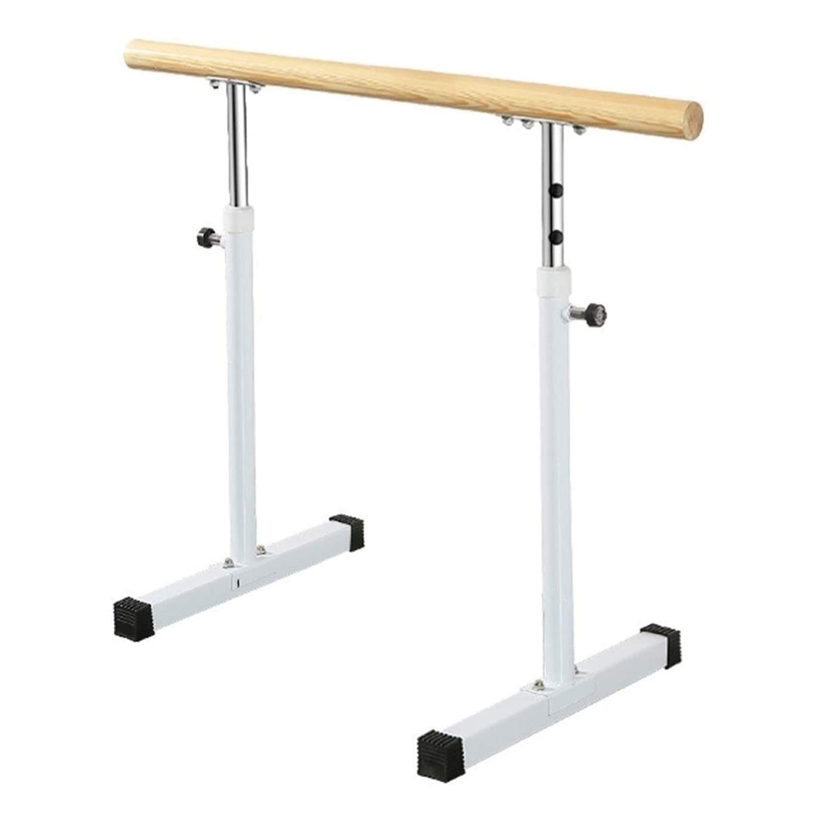 RQLSSSLMXJ Studio Ballet Barre Portable, Mobile Professional Lifting Bar for Home Dance Room Freestanding Adjustable for Stretch, Pilates, Or Active Workouts