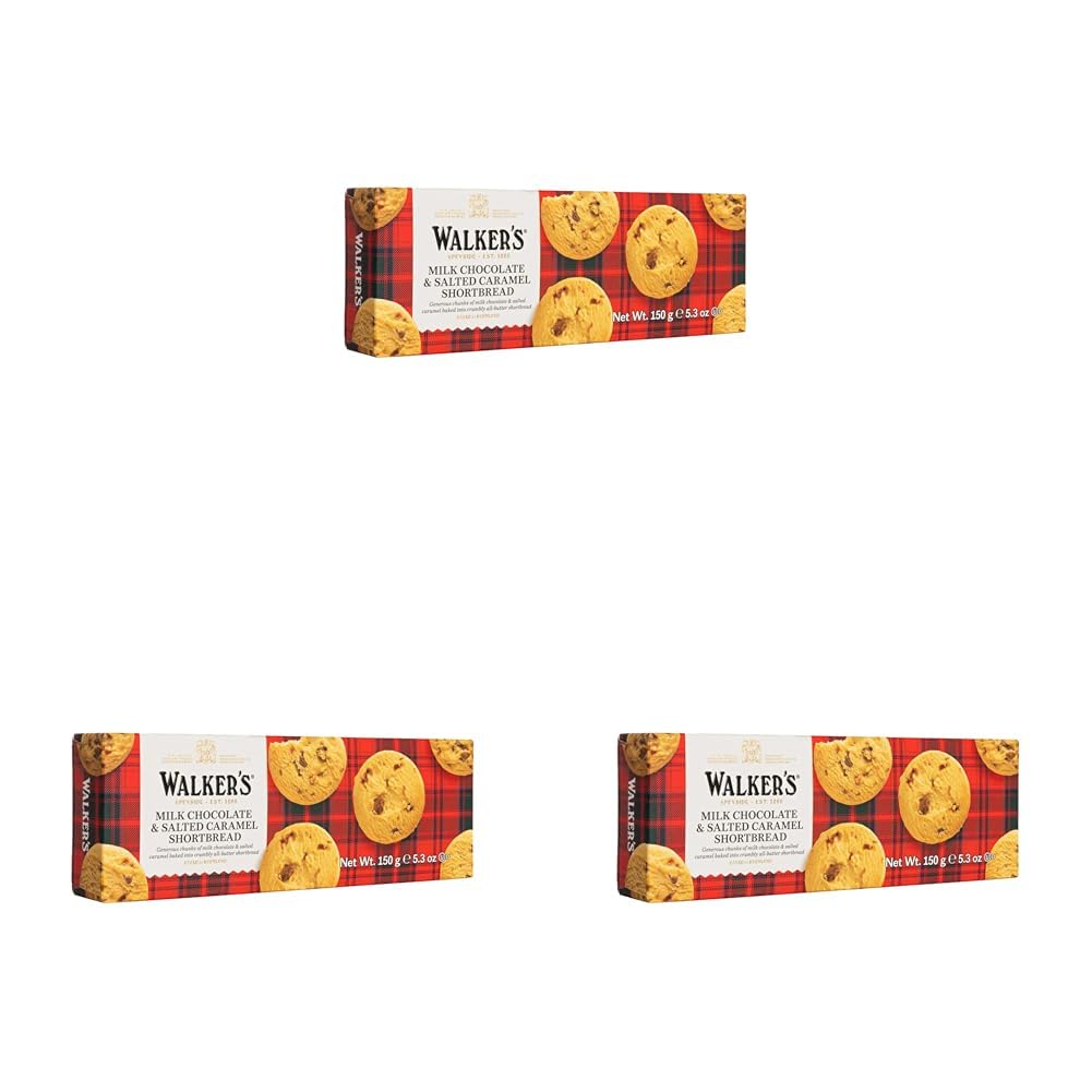 Shortbread Thistle Rounds, Traditional Pure Butter Scottish Recipe, 150g (Pack of 3)