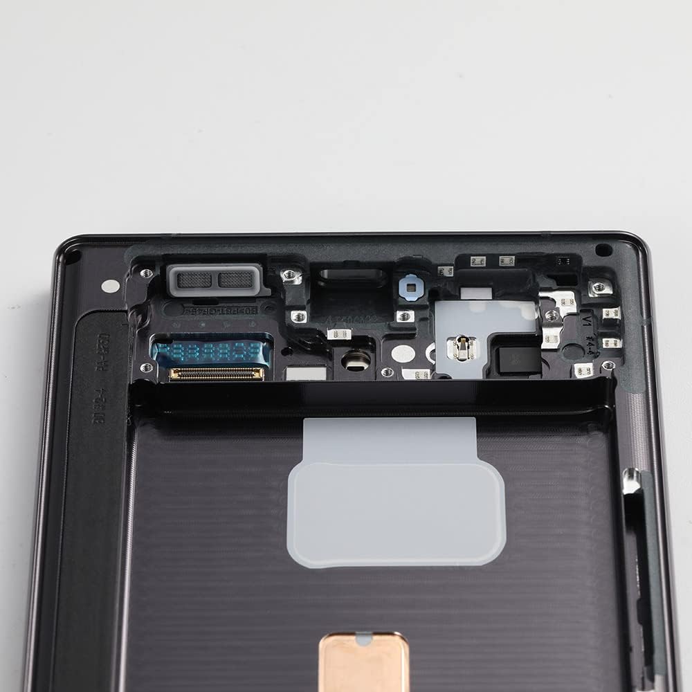 for samsung galaxy s22 ultra 6 8 inch 5g sm s908 amoled display lcd touch screen digitizer assembly replacement with frame phantom black