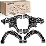 A-Premium Set of 4, Front Upper & Lower Control Arm Kit, with Ball Joint & Bushing, Compatible with Nissan Frontier 2005-2018, Pathfinder 2005-2012, Xterra 2005-2015