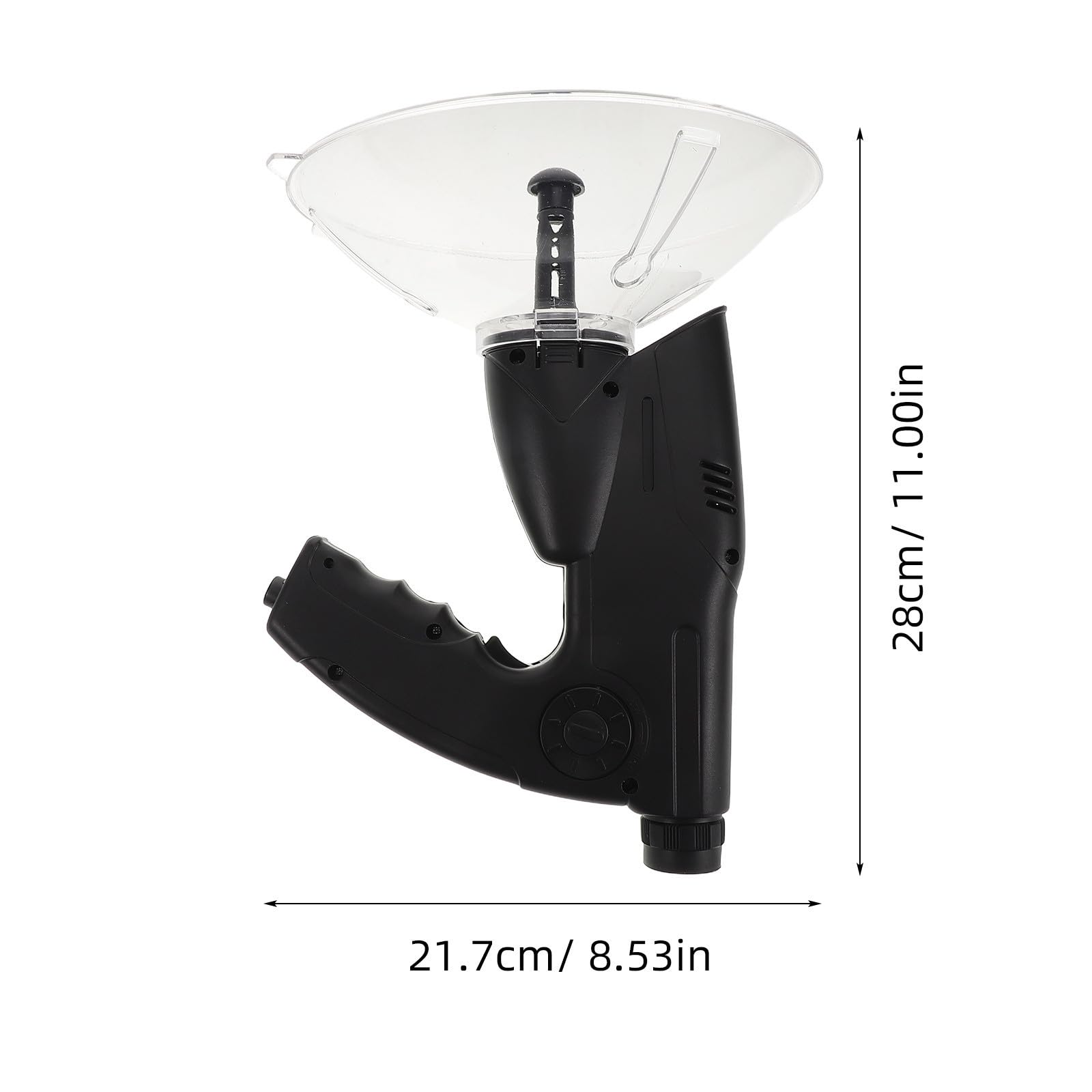 Gatuida Telescopio Monoculare 8x per Adulti in Abs Nero, Leggero e Portatile, Dispositivo di Ascolto Portatile per Birdwatching e Esplorazione della Natura