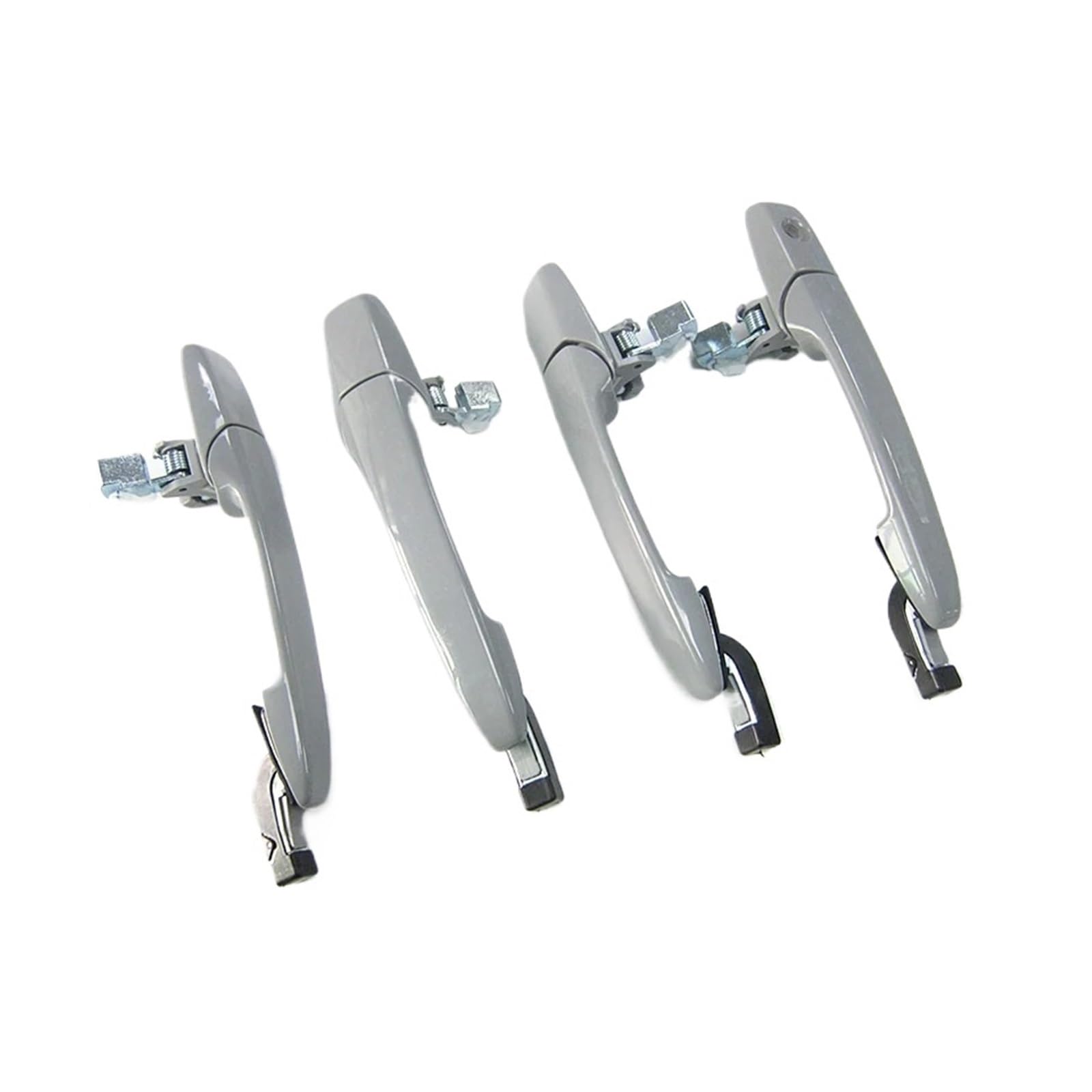Pacsci One Car Set 4 Pcs Car Outer Door Handle For Mazda 5 For Premacy For Cr For Cw 2007-2015 Car Accessories C243-72-410 Body Parts Outer Door Handle(One Car Set 4 Pcs)