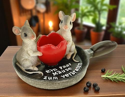 Art Decor | Spardose „ein Paar Mäuse zum verbraten“ - 4