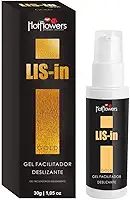 Gel Anal Facilitador Lis-in Gold Gel Anestésico Anal Dessensibilizante 30g Hot Flowers