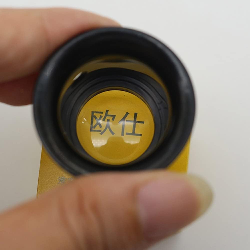 Magnifying 10x Eye Loupe Lens Monocular Magnifier Glass Portable Monocular Loupe Double Glass Magnifier Watch Jewelry Reading Loupe