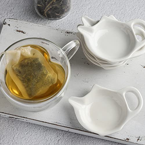 Tea Bag Holder For Used Tea Bag Teapot Shaped Tea Bag Coasters - Keep Your Tea Time Tidy And Organized With Tea Bag Saucers Set Of 12 #TOP7