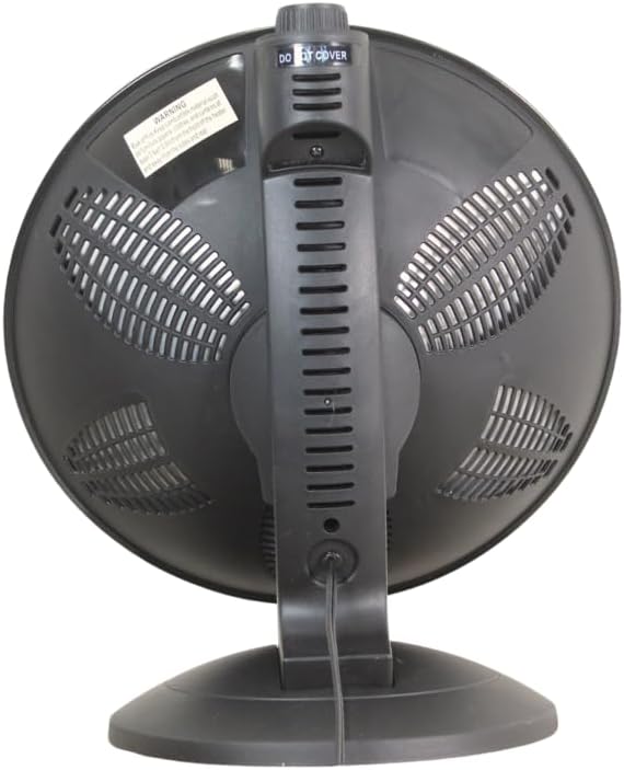 Filmcraft Radiant Heat Dish Heater – 1000W Electric Stage Heater, Portable Parabolic Design, Tip-Over Safety Alert, Quiet Directional Heat for Studio & Crew