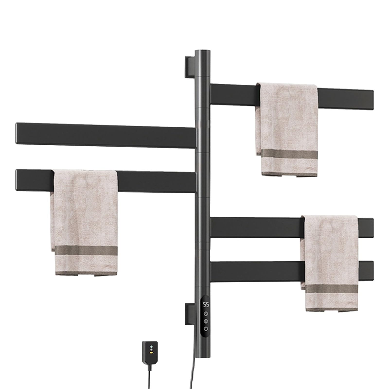 Calentador de toallas inteligente para un baño con experiencia de spa en casa