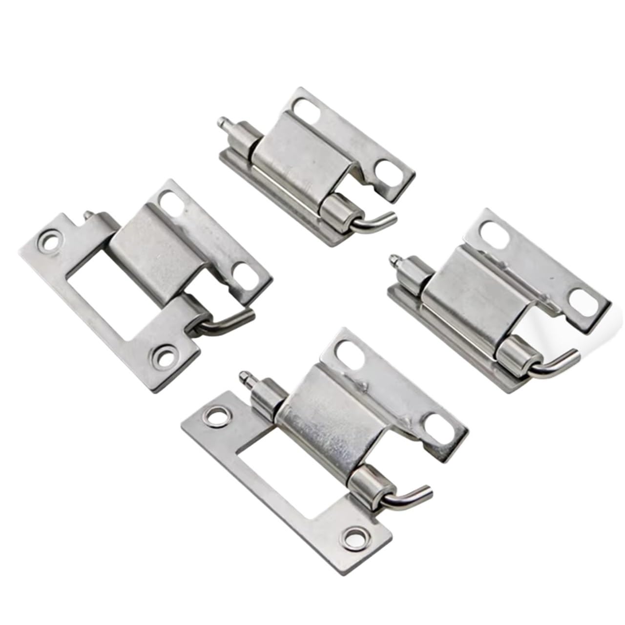 Stainless Steel Commercial Detachable Concealed Hinge Mechanical Equipment Box Cabinet Body 1Pcs(304 SS-4)