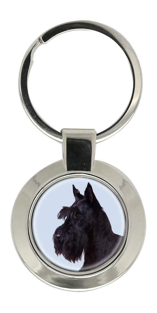Giftshop UK Scottish (Scottie) Terrier Key Ring