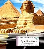 Sandalwood, Frankincense, Egyptian Musk, Mango Butter, Nag Champa, Rain - Premium Choice Incense By Oakland Gardens (100 x Egytian Musk Incense)