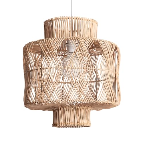 LEDKIA LIGHTING Lámpara Colgante Ratán