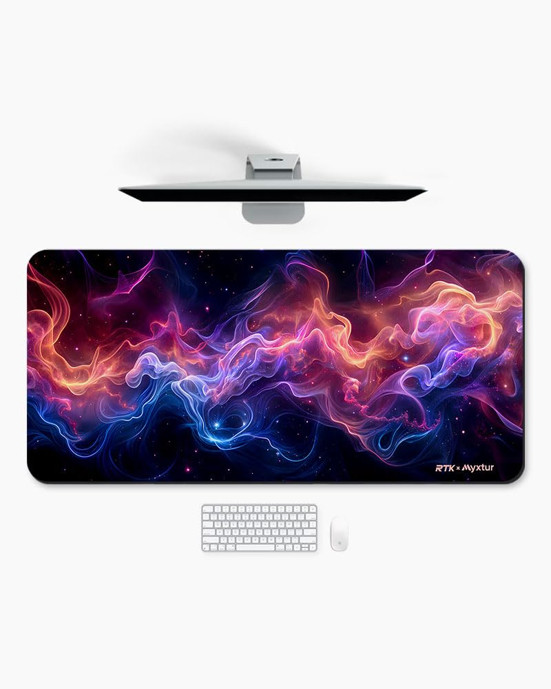 Myxtur Cosmic Swirls Gaming Desk Mat (XL)