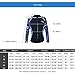 LayaTone Wetsuits Jacket Adults 3mm Neoprene Tops Swim Canoe Surf Snorkeling Scuba Diving Suit Top Women Rash Guard Long Sleeves Wet Suits Tops Men (Blue-Lycra Sleeve,S)